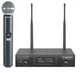 Phenyx Pro Wireless Microphone System, Dual Mic Set with Handheld/Bodypack/La...