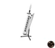 Roland AX-EDGE Shoulder Keyboard (White AX-EDGE-W) + Dedicated Keyboard Stand