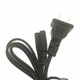 AC 2 prong Power Cord Cable Lead US Adapter For Yamaha CVP-96 Clavinova Piano