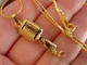 (#M-8-H) SHURE 55SH Mic Microphone NECKLACE Pendant gold plt 55 I love mics