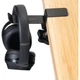 Gator Frameworks GFW-HP-HANGERDESK Headphone Hanger For Desks