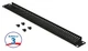Gator GRW-PNLPRF1 Perforated Flanged Rack Panel 1U - 3 Pack