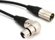 Pro Co EXMRFRC-5 Excellines Microphone Cable with Right-angled XLR Female End -