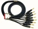 Mogami GOLD-DB25-TRS-10 Analog Recorder Interface Cable, 8 Channel, DB25 to T...