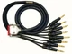 Mogami GOLD-DB25-TRS-25 Analog Recorder Interface Cable, 8 Channel, DB25 to T...