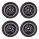 uxcell 0.5W 16 Ohm Micro Internal Speaker Magnet Loudspeaker 28mm Dia 4pcs 