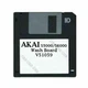 Akai S5000 / S6000 Floppy Disk Wash Board V51059