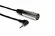 Hosa XVM110M 10' 3.5mm Right-Angle TRS to XLRM Cable