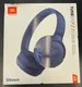 JBL Tune 510BT Wireless Bluetooth On-Ear Headphones with Purebass Sound - Blue