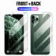 Front+Back Tempered Glass For iPhone 17e Air 16e 13 Mini 15 12 pro 14 pro 7 XR X