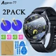 2 Pack For Huawei Watch GT5/4/3/5 Pro 46mm Hydrogel Film Screen Protector Cover