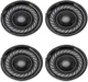 uxcell 4Pcs Round Internal Magnet Speaker Loudspeaker 8 Ohm 2W 23mm Dia... 