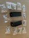 12x SHURE 95A8994 BNC Antenna Couplers with 2x Rack Ears w/ BNC front mount hole