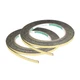uxcell Sealing Foam Tape 5mm Wide 1mm Thick 5m/16.4ft Long, Self Black 