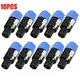 4Pole Speakon Twist Lock Plug with Neutrik NL4FC NL4FX NLT4X Audio Speaker Cable
