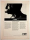 ITT Cold War Anti-Submarine Warfare Magazine Ad 1950s Sonar Operator Military