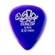 Jim Dunlop Delrin 500 Pick 2.0MM - 72 Pack 2.0mm, Purple