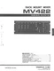 Service Manual Guide For Yamaha MV-422