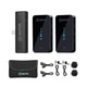 BOYA XM6-S4 Wireless Lavalier Microphone for iPhone/iPad, 2.4GHz Wireless Lap...