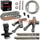 Camshaft Rocker Arms & Cam Gear Sprocket Kit for Honda FourTrax 250 TRX250X 2x4