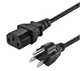 AC Power Cord Cable For Technical Pro MM3000 Powered Bluetooth Mixer Amplifier
