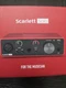 Focusrite Scarlett Solo 3rd Gen USB Audio Interface New In Box!! 🔥 Awesome 