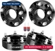 Richeer 1.5 inch 5x5 Wheel Spacers for 2018-2024 Wrangler M14x1.5