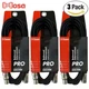 3-PACK Hosa HXX-010 10FT XLR F to XLR M Pro Balanced Interconnect Cable