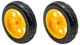 Rock N Roller RWHLO6X15 6"x 1.5" R-Trac Rear Wheel for RMH1, R2 Carts - 2-Pack