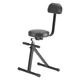 On-Stage Stands DT8500 Adjustable Guitar Keyboard Drum Vinyl Padded Seat Throne