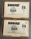 Pair (Two) - Shure 55SH Series II Unidyne Cardioid Dynamic Microphone