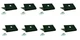 8 Mic Stand Adapter Mounting For Aviom A-16II MT-1 Personal Mixer by Elite Core