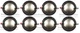 8PCS Diaphragm For JBL 2452H For SRX725, SRX722, VRX915, 8 Ohm Drivers CCAR Wire