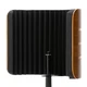 CAD Audio AS50 Acousti-Shield Stand Mounted Enclosure in walnut finish 