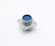 165-16 Amphenol Wire-Por 9-Pin Socket Receptacle Square Flange Connector