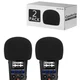 Geekria Foam Windscreen for ZOOM H1 essential Handy Recorder (2 Pack)