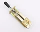 60012 Switchcraft 2-position Non-Locking Lever Switch with Black Knob Actuator