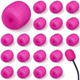 20 Pcs 2x15 mm Mini Size Headset Windscreen Microphone Foam Cover Small Lapel...