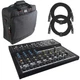 Mackie Mix12FX 12-Channel Compact Effects Mixer with Cables & Carry Bag