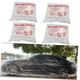 4 Packs Disposable Car Cover Clear Plastic Car Cover 4 Packs L(12.4ft * 21.6ft)