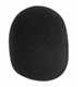 On-Stage ASWS58-B Foam Windscreen, Black