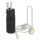 Rock N Roller RSA-HBR8 Handle Bag with Rigid Bottom for Carts (Black)