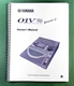 Yamaha 01V96 Version 2 Instruction Manual: 328 Pages & Clear Covers!