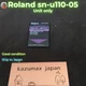Roland SN-U110-05 Orchestral Strings PCM Card for U-110 Sound Module Tested