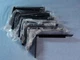 (Lot of 7) Shure QLXD Long Bracket Rack Mount ear for QLXD4 Receivers 53A22141