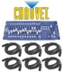 Chauvet DJ Lighting Obey 70 Light Fixture Dmx-512 Controller W/ (6) Dmx Cables