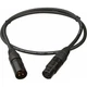 Mogami GOLD STUDIO-06 XLR Female to XLR Male Microphone Cable (6', Black)