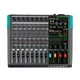 Depusheng MX8 8 Channel Sound Mixer Audio Mixing Console 48V 256DSP Professio...