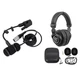 Audio Technica PRO 35cW Cardioid Condenser Instrument Microphone+Headphones
