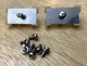 QSC K12.2/K8.2/K10.2 Amp Board Plastic Brakets, Metal Plate And Screw